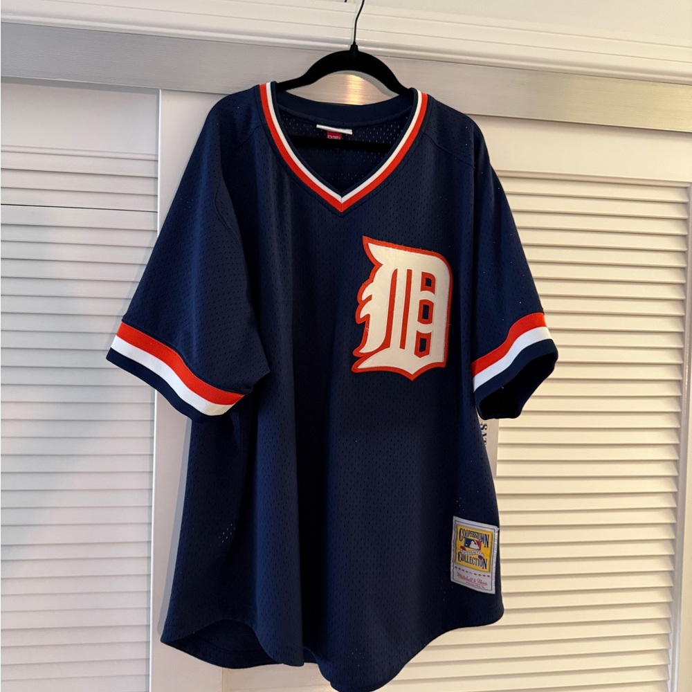 Detroit Tigers Mitchell & Ness Batting Practice Jersey
